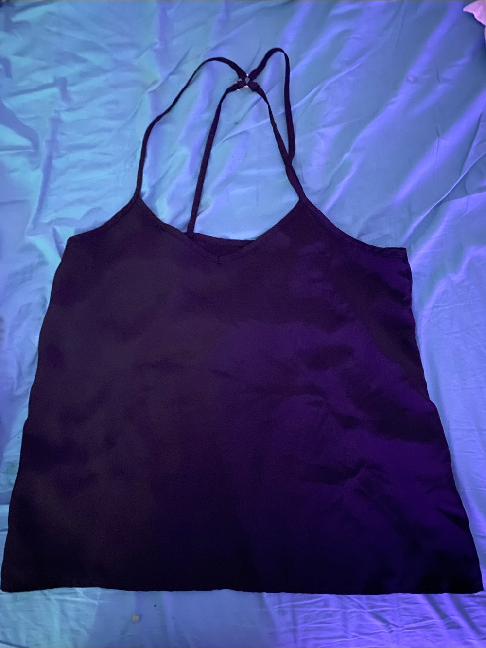 Hollister Black V-Neck Strappy Camisole